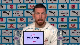 OMMonaco  Hojbjerg quoton veut faire plaisir à tous les supporters toujours présents pour nousquot [upl. by Porta]