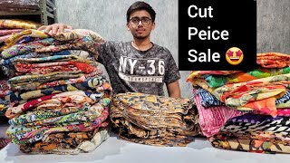 Cut Peices Sale 🤩🌹  Richlook Fabric Cotton  maslin  reyon  Rohtak [upl. by Oilasor]