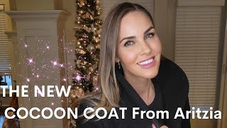 The New Cocoon Coat by Aritzia  My thoughts and review [upl. by Alyahc]