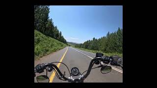 Sabie scenic with HarleyDavidson Sportster 1200 [upl. by Theodoric]