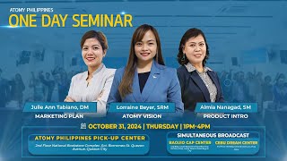 One Day Seminar LIVE October 31 2024 [upl. by Hyps]