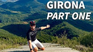 GIRONA PART ONE COSTAL ROUTE 🚴🏼🌅 [upl. by Godrich310]