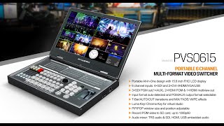 AVMatrix PVS0615 All in one Portable Video Switcher  Recorder Tutorial [upl. by Paulette]