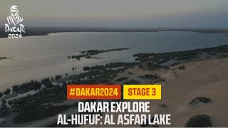 Dakar Explore AlAsfar Lake  Dakar2024 [upl. by Nitsuga]