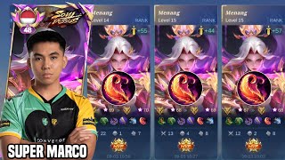 REKOMENDASI BUILD HANABI TERSAKIT 2024 DAN CARA LANING SEPERTI SUPER MARCO MLBB [upl. by Marjory]