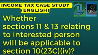 Whether sections 11 amp 13 relating to interested person will be applicable to section 1023Civ [upl. by Yelsha]