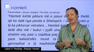 Letërsi 11  Përsëritje Shekspir “Hamleti” [upl. by Aetnahs]