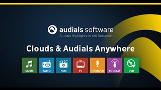 Audials 2016 in 120 Sekunden Clouds amp Audials Anywhere [upl. by Shrier419]