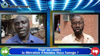 Mali  Pour ou Contre la libération dAmadou Haya Sanogo  vidéo [upl. by Ettolrahc]