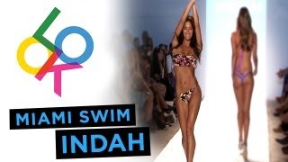 Indah Fashion Show Miami Swim Week 2014 [upl. by Nessah]