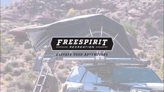 Freespirit Recreation High Country Edition Roof Top Tent Set Up [upl. by Tecil32]