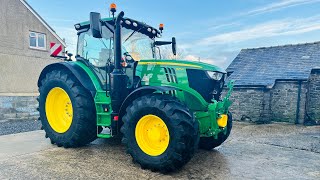 JOHN DEERE 6215R TRACTOR 50K COMMAND PRO [upl. by Yttap]