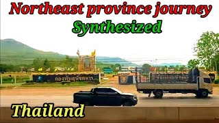 Synthesized central amp northeast province experiences  Thailand 2024 [upl. by Euqnimod388]