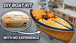 How To Build a Small Wooden Boat From Scratch with ChesapeakeLightCraftBoats [upl. by Nibaj]