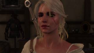 Witcher 3  Geralt sees Ciri Dudu for the first time an akward reunion  Wild Hunt [upl. by Adlog]