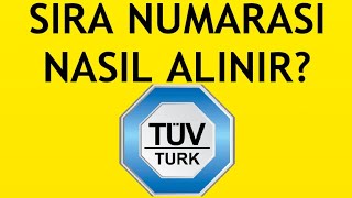 Tüvtürk Sıra Numarası Nasıl Alınır [upl. by Ernaldus398]