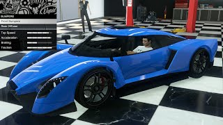 GTA 5  Past DLC Vehicle Customization  Overflod Autarch SCG 003 [upl. by Orapma]