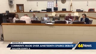 Comments made over Juneteenth sparks debate [upl. by Skye]