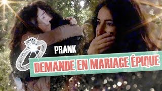 Pranque  La demande en mariage épique de mon pote   French proposal prank [upl. by Olson215]