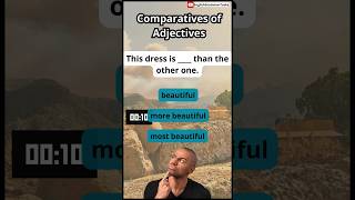 Comparatives of Adjectives  Challenge Your English Solve These Tasks english englishquiz [upl. by Lenrad174]