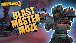 Borderlands 3  Blast Master Moze Build The Best Moze Build lvl 65 Mayhem 11 Solo‘s all Content [upl. by Ecinaj]