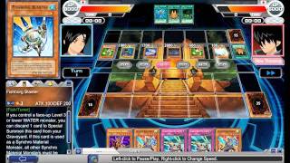 YuGiOh Online  Fish Synchro Style 2 [upl. by Eadrahc]