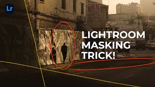 EASY Lightroom Masking Trick for Beginner [upl. by Schmitt]