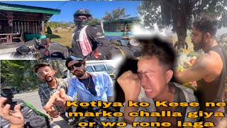 Kotiya ko Aj Kese ne mar ke challa giya or wo rasta me betke rone laga [upl. by Anerat]