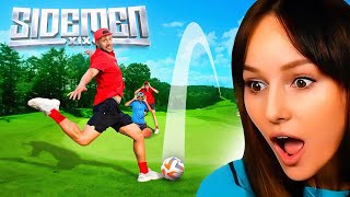 Freya Reacts to SIDEMEN ALL SPORTS GOLF BATTLE EUROPE EDITION [upl. by Sapienza]