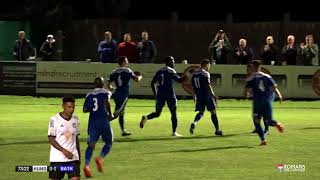 GOLAZO  Jack Compton sumptuously volleys home Citys winner v Hungerford Town 11917 [upl. by Adirem]