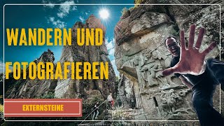 Detmold Entdeckung Externsteine amp Hermannsdenkmal – Wandern mit der Kamera I Lomtro [upl. by Aihsilef150]