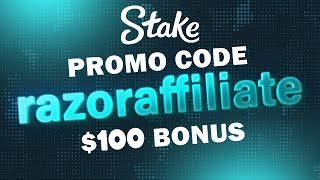 STAKE PROMO CODE 2024 UP TO 500 ON BALANCE BONUS [upl. by Hakvir]