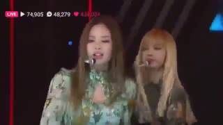 161116 BLACK PINK Playing with fire 2016 Asia Artist Awards [upl. by Jacquelyn650]