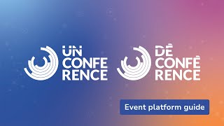 CCDI UnConference 2024  Event platform guide [upl. by Derej]