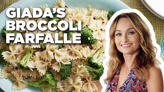 Giada De Laurentiis Makes Farfalle with Broccoli  Food Network [upl. by Iba]