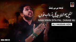 Noha  Nahi Sohn Dita Pal Zainab sa Nu  Ali Hassan Adil  2019 [upl. by Dannica]