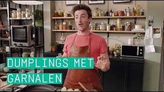 24Kitchen  Hugo’s dumplings gevuld met garnalen  Wat Eten We Vandaag  Afl 105 [upl. by Anneirb]