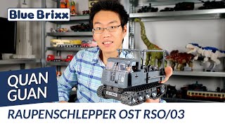 Raupenschlepper Ost RSO03 von Quan Guan  BlueBrixx [upl. by Yraeht]