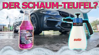 Ist der ShampooTeufel auch der Schaumteufel Tuga Chemie Autoshampoo als Snowfoam im Test [upl. by Sjoberg]