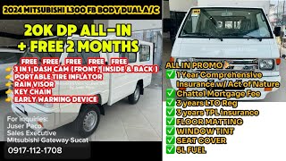 2024 Mitsubishi L300 FB Body Dual AC  Mitsubishi Vehicles Best Deal Philippines [upl. by Ahtnamas]