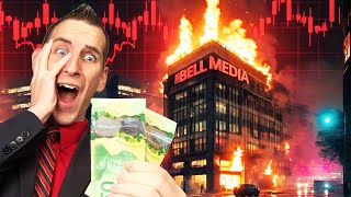 Canadian Dividend Stock Crashing  Bell Media TSE BCE [upl. by Nyrac]