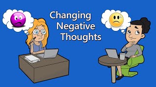 Best Way to Reduce Negative Thinking CBT Thought Record [upl. by Eniamret785]