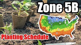 YearRound Planting Schedule for Zone 5b Maximize Your Gardens Potential [upl. by Erna]