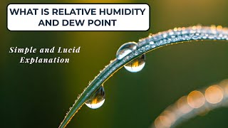 What is Relative Humidity and Dew Point UPSC [upl. by Eyde]