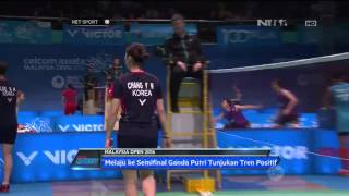 Tiga Wakil Indonesia Lolos ke Semifinal Malaysia Open 2016  NETSport [upl. by Newra708]