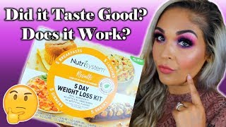 I Tried Nutrisystem for 5 Days  My Thoughts and Results [upl. by Kahn]