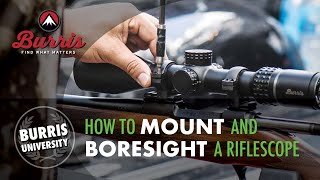 How to Mount and Boresight a Riflescope [upl. by Jurkoic]