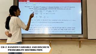 62 BINOMIAL DISTRIBUTION SUM [upl. by Ahsea]