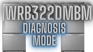 Whirlpool WRB322DMBM Not Cooling amp Defrost Solutions Diagnosis Mode Explained [upl. by Hentrich448]