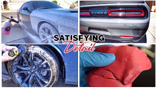 Satisfying FULL Detail on Dodge Challenger Interior amp Exterior Deep Clean [upl. by Kelson]